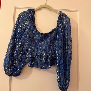 Rixo Blue top